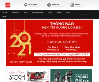 Quangtanhoa.com(Quang Tân Hòa) Screenshot