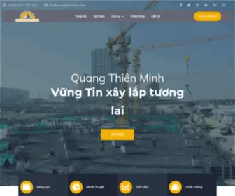 Quangthienminh.com(Công ty cổ phần Đầu tư) Screenshot