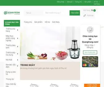 Quangtrung.com(Siêu thị điện máy Quang Trung) Screenshot