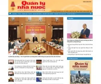 Quanlynhanuoc.vn(Tạp chí Quản lý nhà nước) Screenshot