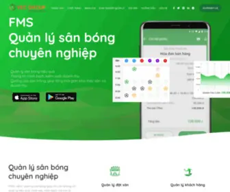 Quanlysanbong.com(Quản lý sân bóng) Screenshot