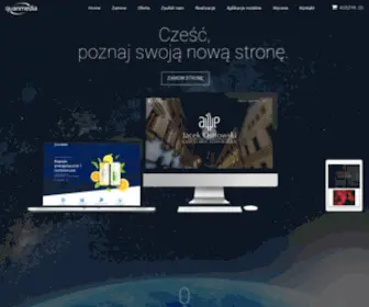 Quanmedia.pl(Strony internetowe dla firm) Screenshot