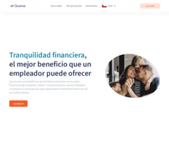 Quansa.io(Cuidado financiero para los colaboradores) Screenshot