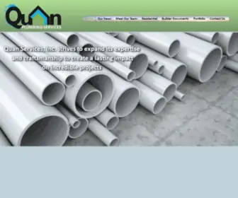 Quanservices.com(Quan Plumbing with Excelence) Screenshot