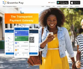 Quantapay.com(Quanta Pay) Screenshot