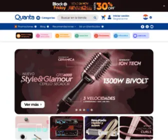 Quantaproducts.com.py(Comprar Online en Paraguay) Screenshot