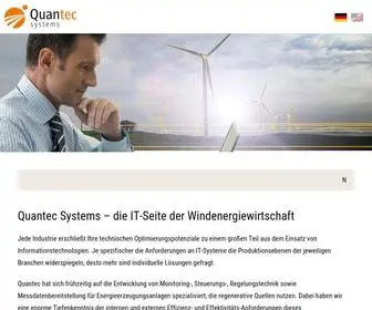 Quantec-SYstems.com(Quantec Systems GmbH) Screenshot