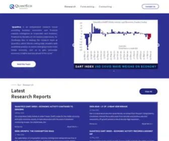 Quanteco.in(Financial & Economic Advisory Services) Screenshot