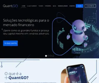 Quantgo.com.br(Plataforma de Investimento Long and Short) Screenshot