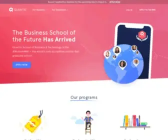 Quantic.edu(The Modern MBA) Screenshot