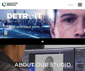 QuantiCDream.com(Quantic Dream) Screenshot