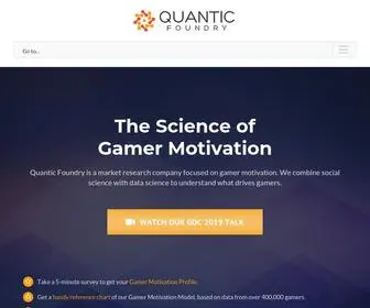 QuanticFoundry.com(Quantic Foundry) Screenshot