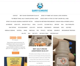 Quantichrome.com(Cancer Cell Lines) Screenshot