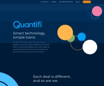 Quantifi.ca(Quantifi (previously Encore)) Screenshot