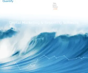 Quantify.com(Reporting for Digital Marketing Professionals) Screenshot