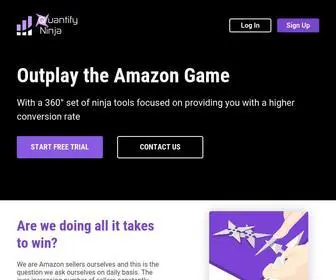 Quantifyninja.com(A full set of tools and resources) Screenshot