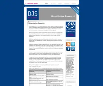 Quantitativeresearch.org.uk(By DJS Market Research Ltd) Screenshot