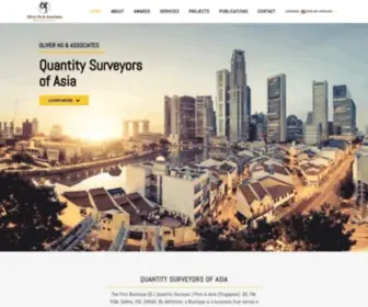 Quantitysurveyorsg.com(Oliver Ho & Associates) Screenshot