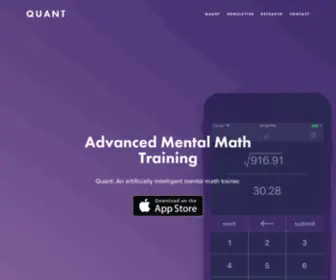 Quantmm.org(Quant) Screenshot