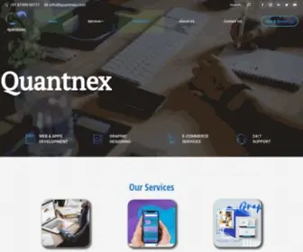 Quantnex.com(Quantnex Technologies) Screenshot
