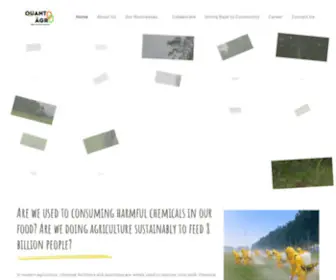 Quantoagro.com(Sustainable Farming) Screenshot