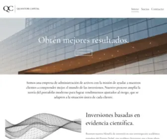 Quantor.com.mx(Quantor Mexico) Screenshot