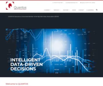Quantos-Stat.com(Statistics & Information Systems) Screenshot