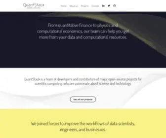 Quantstack.net(QuantStack) Screenshot