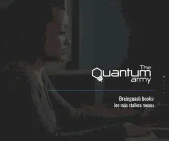 Quantum-Army.com(The Quantum Army) Screenshot