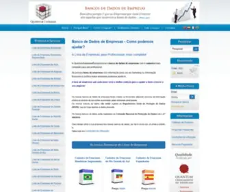Quantum-Database.com.br(BANCO DE DADOS DE EMPRESAS) Screenshot