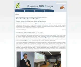 Quantum-Gis.pl(Quantum GIS Polska) Screenshot
