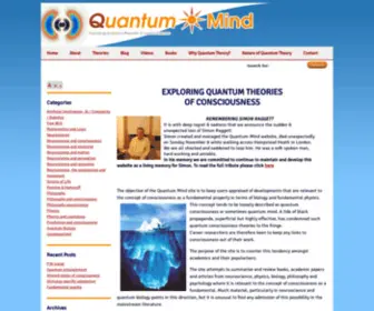 Quantum-Mind.co.uk(Exploring quantum theories of consciousness) Screenshot