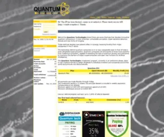 Quantum-Tech.io(Quantum Tech) Screenshot