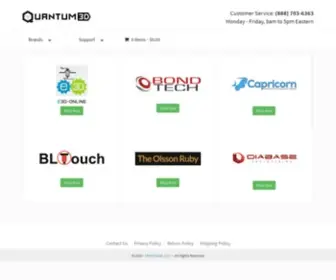 Quantum3Dprinting.com(Quantum 3D Printing Parts & Accessories) Screenshot