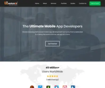 Quantum4U.in(The Ultimate Mobile App Developers) Screenshot
