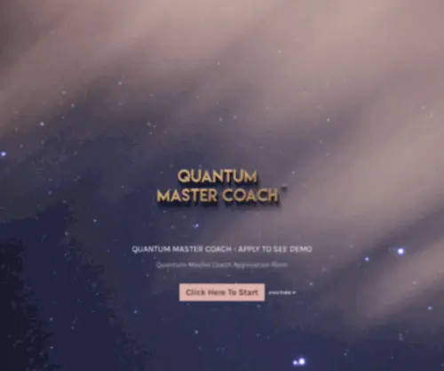 Quantumastercoach.com(Free Report) Screenshot