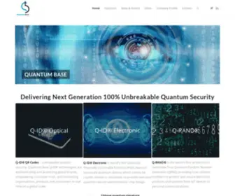 Quantumbase.com(Unbreakable Security Solutions) Screenshot