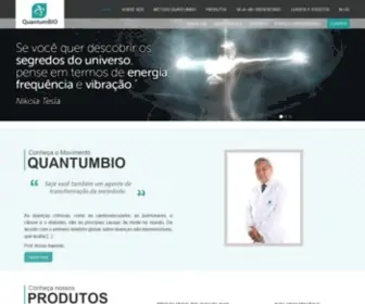 Quantumbio.com.br(Terapia Ortobiomolecular) Screenshot