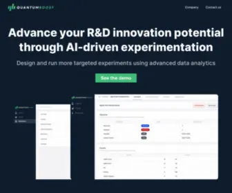 Quantumboost.com(Quantum Boost) Screenshot