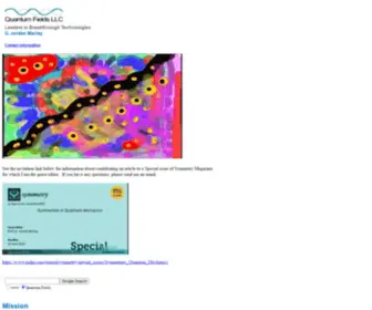 Quantumfields.com(Quantum Fields LLC) Screenshot