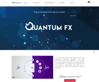 QuantumfXtrading.com(Negocios Digitales) Screenshot