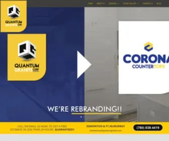 QuantumGranite.com(Countertops Edmonton) Screenshot