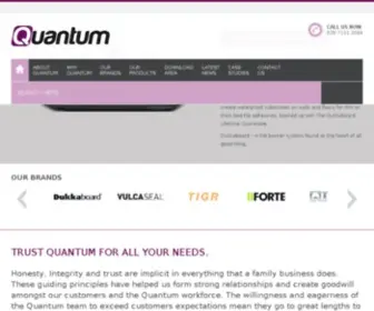 QuantumGroupni.com(Quantum Group NI) Screenshot