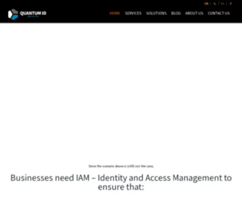 Quantumid.co(Quantum ID Security) Screenshot