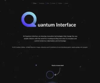 Quantuminterface.com(Quantuminterface) Screenshot