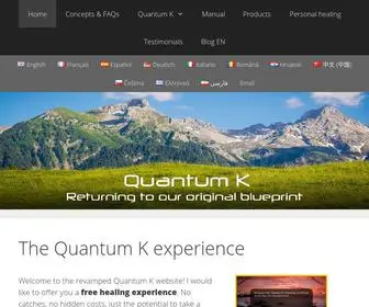 Quantumk.co.uk(Quantum K) Screenshot