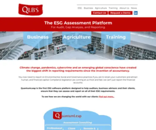 Quantumleap.pro(For all your ESG assessment needs) Screenshot