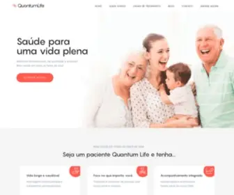 Quantumlife.com.br(Ortomolecular para uma vida plena) Screenshot