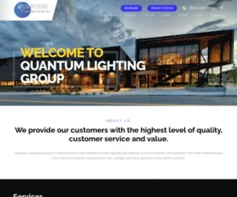 Quantumltg.com(Quantum Lighting Group) Screenshot