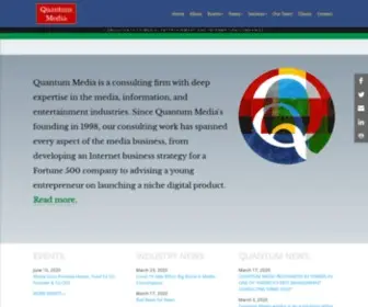 Quantummedia.com(Quantum Media) Screenshot